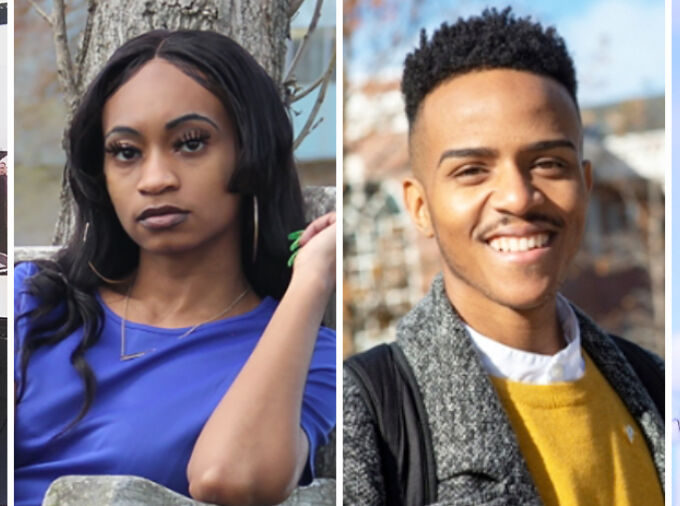 Left to right: SIA Black Student Association co-founders Schönn Franklin, Jasmine Green, Shaheed Soligné, and Elizabeth Turay.